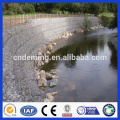 Factory HDG Gabions,Flood Control Embankment Application and Wire Cloth Type Stone Cage